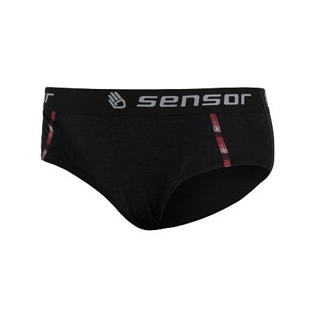 SENSOR MERINO AIR dámské kalhotky černá 