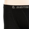 SENSOR MERINO AIR pánské trenky long černá 