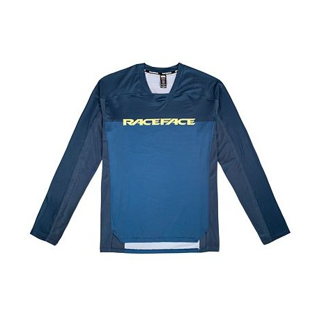 RACE FACE dres dl.rukáv DIFFUSE navy 