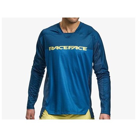 RACE FACE dres dl.rukáv DIFFUSE navy 