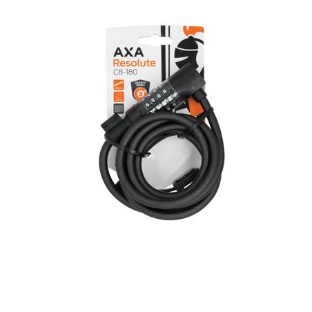 AXA zámek Resolute 180/8 kód černá