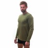 SENSOR MERINO ACTIVE PT TRACK pánské triko dl.rukáv safari green 