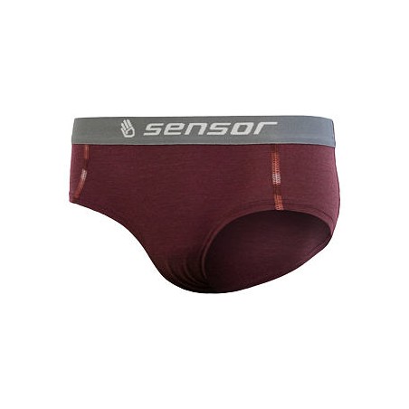 SENSOR MERINO AIR dámské kalhotky port red 