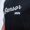 SENSOR MERINO ACTIVE PT LOGO pánské triko kr.rukáv černá/šedá 