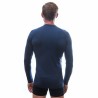 SENSOR MERINO DF pánské triko dl.rukáv deep blue 