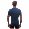 SENSOR MERINO DF pánské triko kr.rukáv deep blue