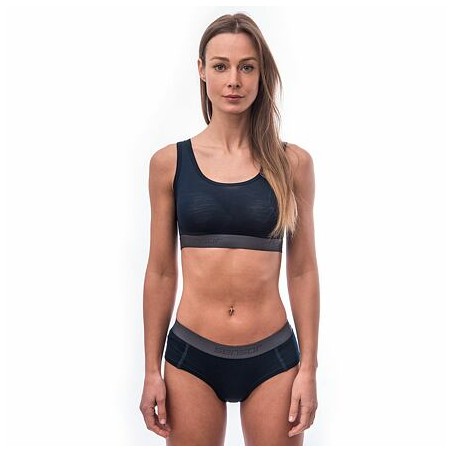 SENSOR MERINO ACTIVE dámská podprsenka deep blue 