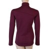 SENSOR MERINO UPPER dámská mikina krátký zip port red 