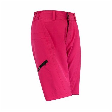 SENSOR HELIUM dámské kalhoty s cyklovložkou krátké volné hot pink 