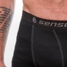 SENSOR MERINO ACTIVE 3-PACK pánské trenky černá/červená/modrá 