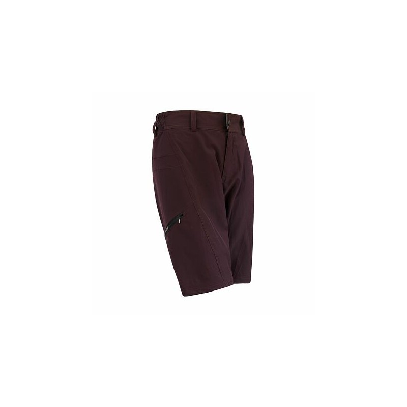 SENSOR HELIUM dámské kalhoty s cyklovložkou krátké volné port red 