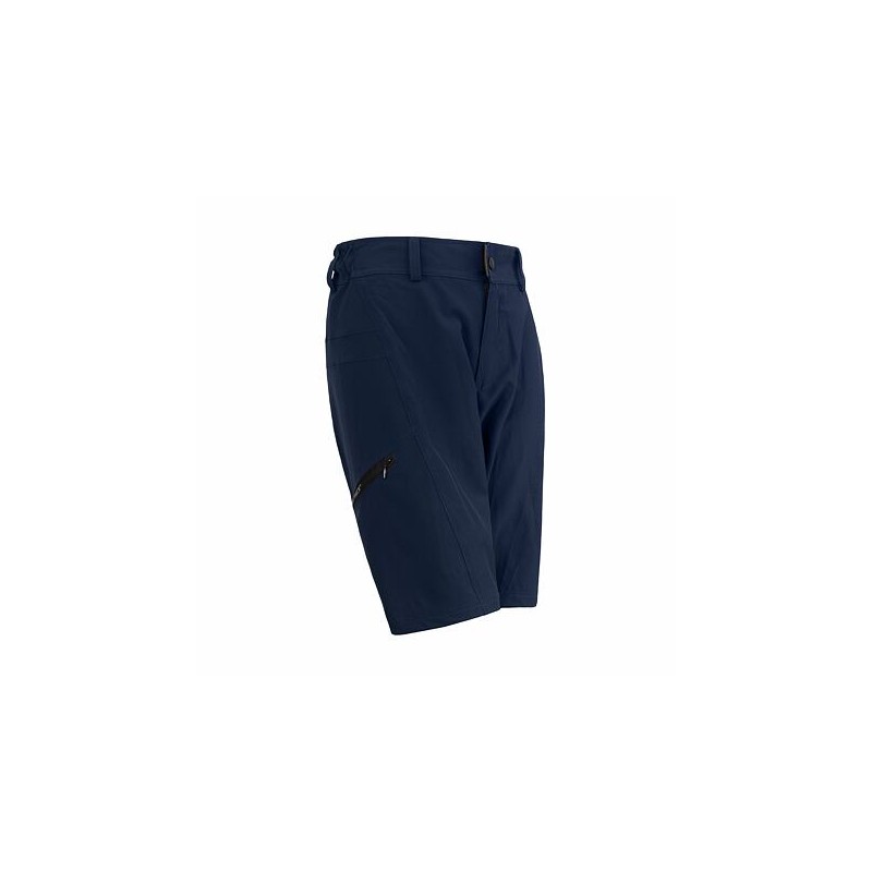 SENSOR HELIUM dámské kalhoty s cyklovložkou krátké volné deep blue 