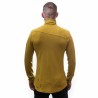 SENSOR MERINO EXTREME pánské triko dl.rukáv zip mustard 