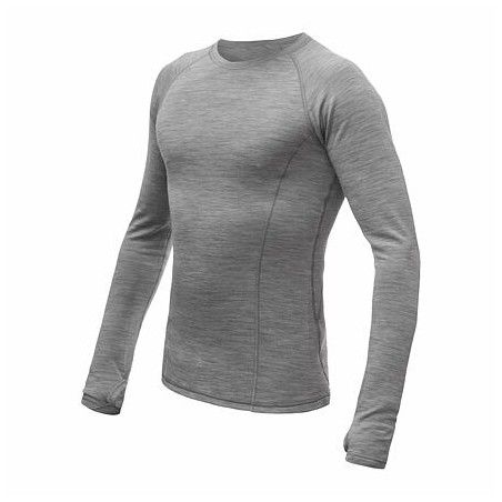 SENSOR MERINO BOLD pánské triko dl.rukáv cool gray 