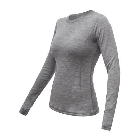 SENSOR MERINO BOLD dámské triko dl.rukáv cool gray 