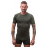 SENSOR MERINO AIR pánské triko kr.rukáv olive green 