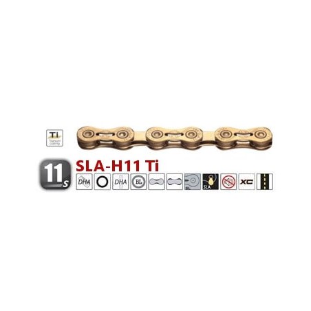 Reťaz Yaban SLA-H11-TI 116L QL11 zlatá