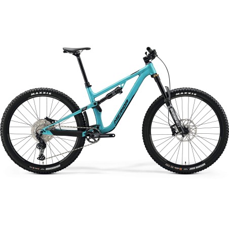 Merida One-Forty 700 teal metalíza čierny